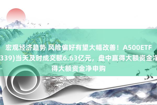 宏观经济趋势 风险偏好有望大幅改善！A500ETF(159339)当天及时成交额6.63亿元，盘中赢得大额资金净申购